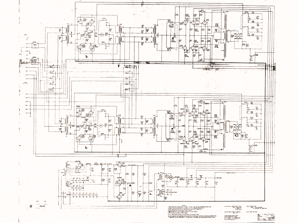 Fairchild 670 の回路図