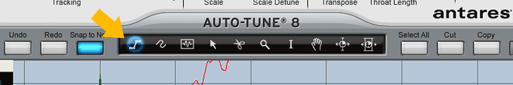 Auto-Tune-8の使い方-直線ツール