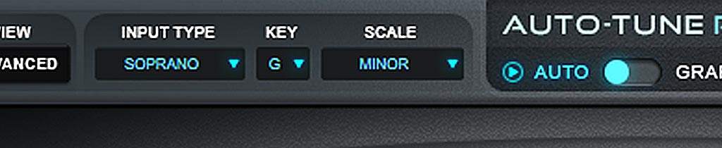 Auto-Tune Pro : KEY and SCALE