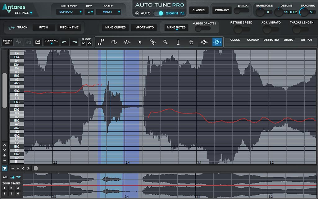 Auto-Tune Pro : 自然なタイミング補正